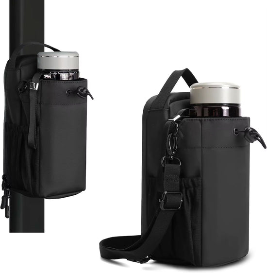 VelocityVault Magnetic Force Bag water bottle, phone, headphones, and more with compact custom design.